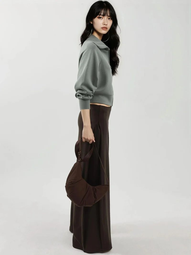 Busem BUSEM Relaxed Fit Zippered Sweatshirt