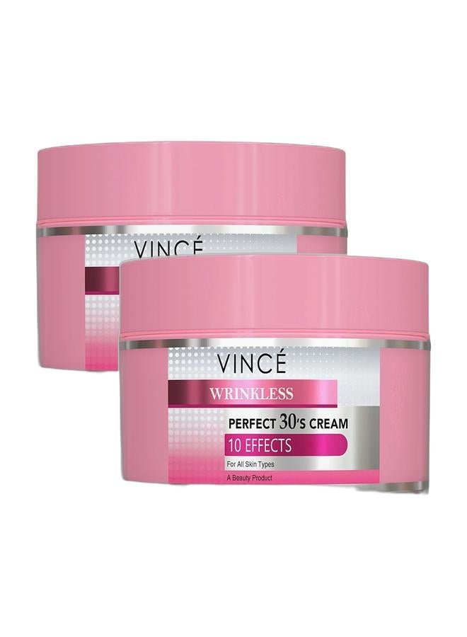 Anti Wrinkles Cream - Deal – 10-in-1 Benefits – Reduces Fine Lines, Wrinkles, Sagginess & Pores – Hydrates, Brightens & Evens Skin Tone – Repairs Skin, Removes Dark Spots & Dead Skin Cells, 50ml Each
