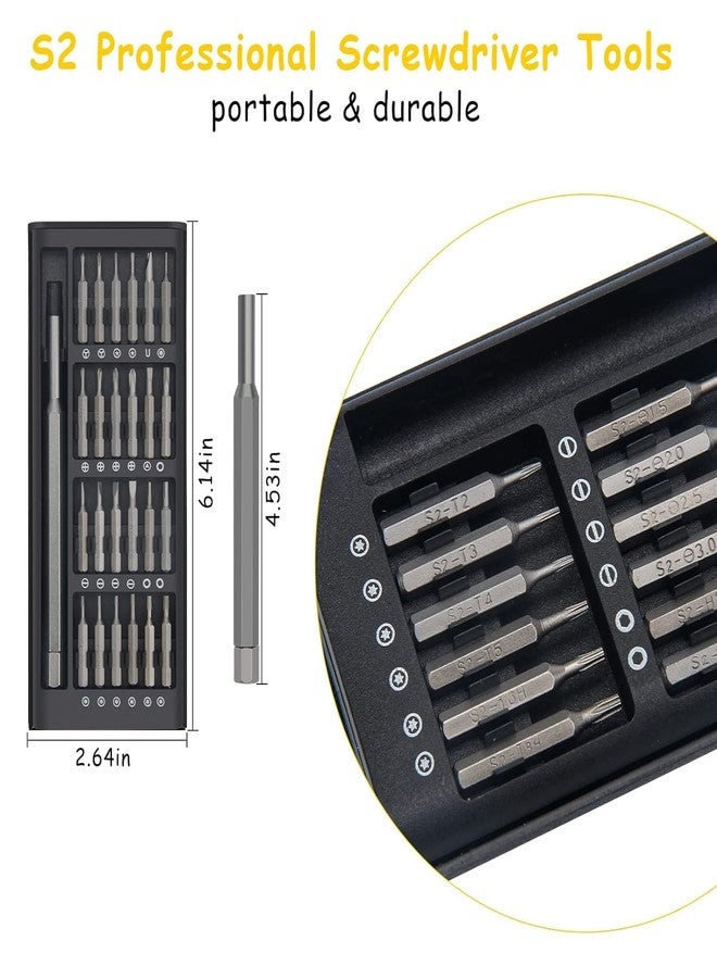 REDUCK 24-in-1 Mini Precision Screwdriver Set with Magnetic Head & S2 Steel Bits, Flexible Rod for Mobile, Tablet, PC, Laptop, Electronics, Watch & Household Repairs – Professional Tool Kit - Image 4