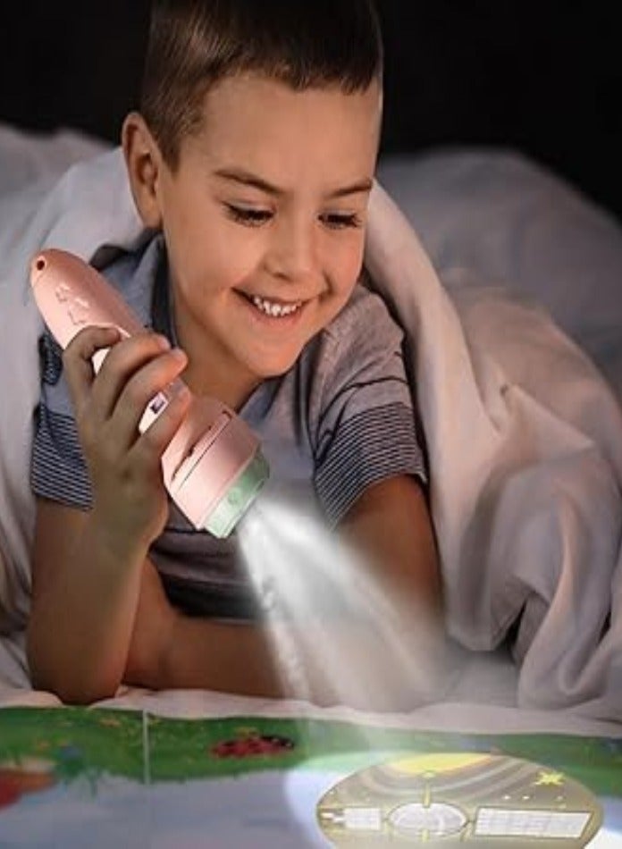 Toddler Projector Flashlight Cartoon Projector Toys Preschool Education 40 Patterns - Image 1