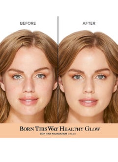 Too FacedCosmetics Too Faced Born This Way Healthy Glow SPF 30 Skin Tint Foundation Nude  - Image 3