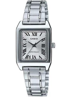 CASIO Casio Womens Quartz Dress Watch, Analog and Stainless Steel- LTP-V007D-7BUDF 
