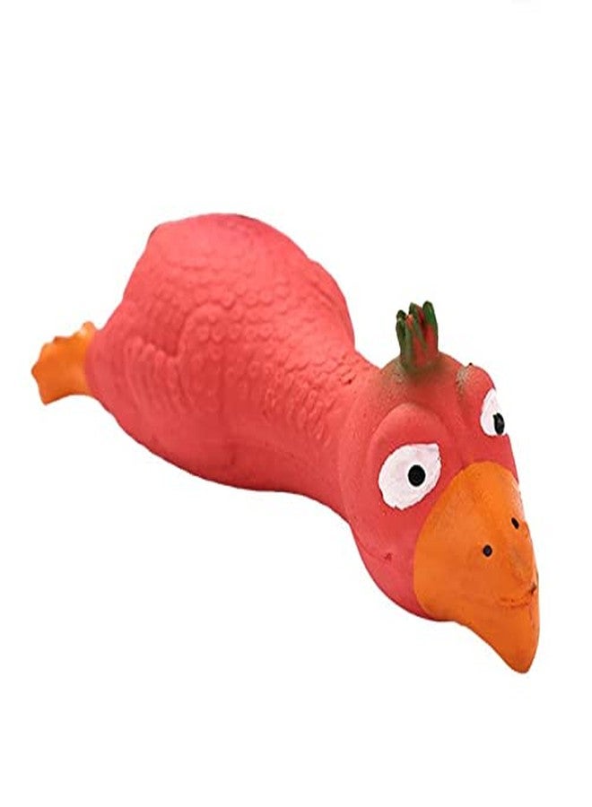 PETLICIOUS & MORE لعبة كلب صغيرة مصنوعة من مادة اللاتكس من بيتليشوس آند مور، على شكل جرو دجاجة تصدر صريرًا - Image 1