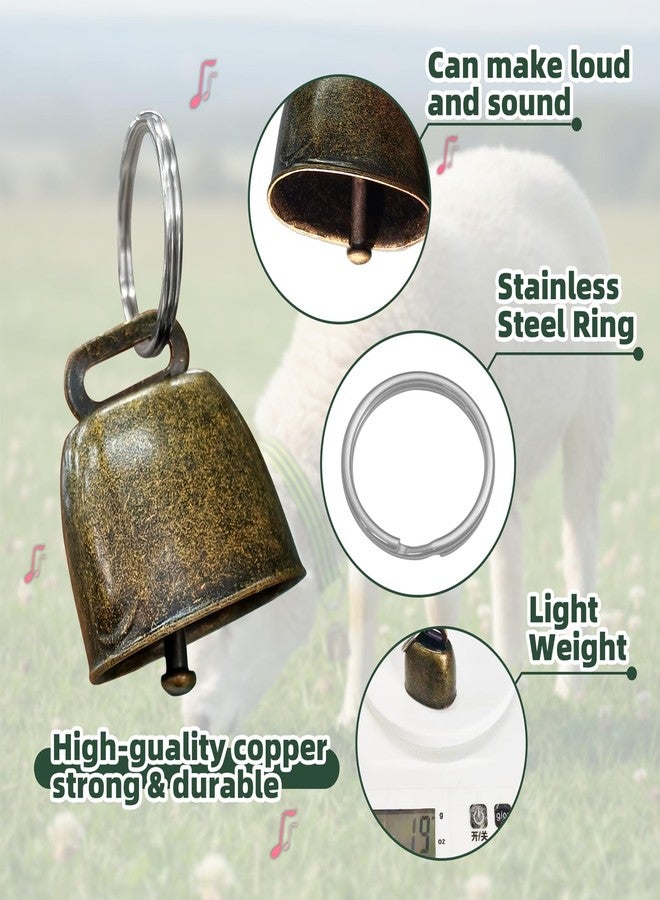 Chuanke Goat Collars and Bells，Durable Nylon Adjustable Collar with Quick Release Buckle & Loud Copper Bell, Anti-Lost Grazing Collar for Farm Animals, Sheep, and Cattle Accessories - Image 4