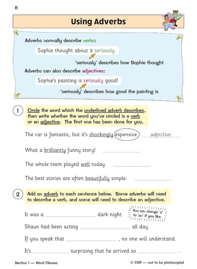 New KS2 English Year 4 Stretch Grammar, Punctuation & Spelling Targeted Question Book (w/ Answers) - Image 5