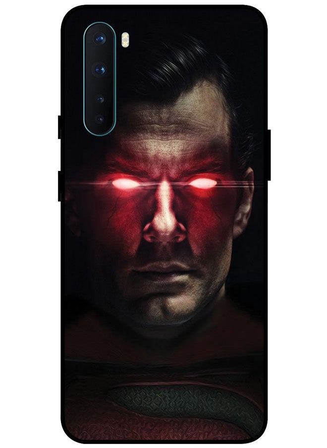 EYE CATCH - Protective Case Cover For OnePlus Nord Smart Series Printed Protective Case Cover for OnePlus Nord Superman Red Eye - Image 1