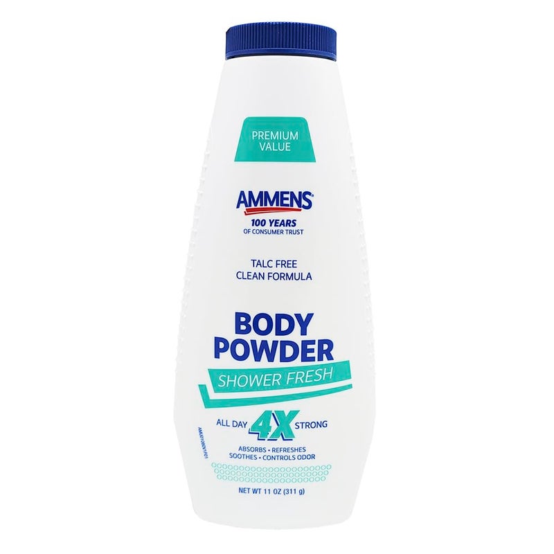 Ammens Powder Shower Fresh 11 oz (Pack of 2) - Image 2