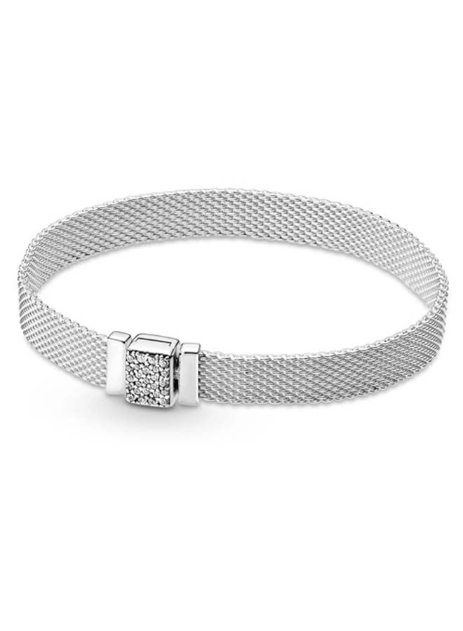 PANDORA Reflextions Mesh Sterling Silver Bracelet
