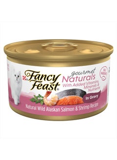 Purina Fancy Feast Wet Cat Food Gourmet Naturals Wild Alaskan Salmon and Shrimp Recipe in Wet Cat Food Gravy - (Pack of 12) 3 oz. Cans - pzsku/Z58EA37BD0D6292A29906Z/45/_/1731410076/9ba4bdb9-25d4-43dc-ba59-30e42aac25f2