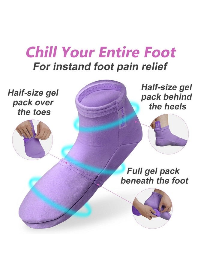 RelaxCoo RelaxCoo Cold Therapy Socks & Hand Ice Pack Cold Gloves for Chemotherapy Neuropathy, Chemo Care Package for Women Men, Ideal for Plantar Fasciitis, Carpal Tunnel, Arthritis Hand Pain Relief, S/M - Image 5