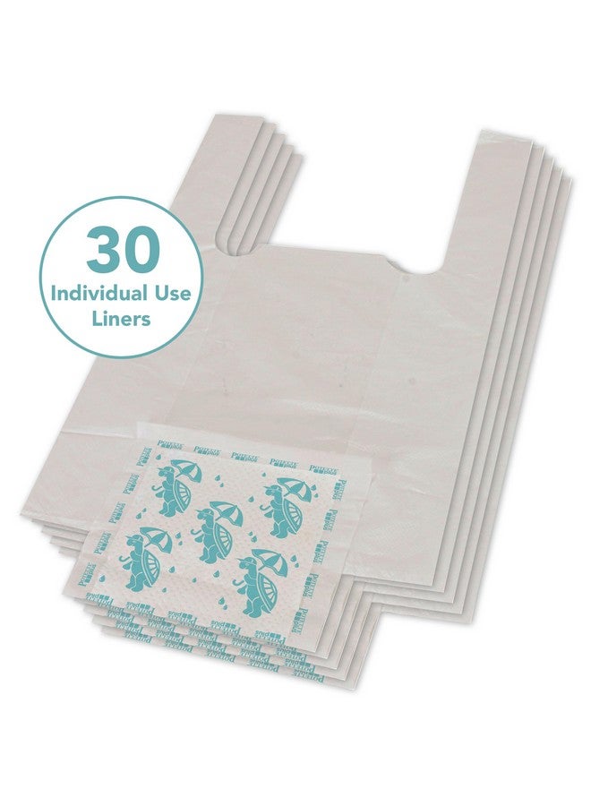 Kalencom Potette Plus Potty Seat Liners - Disposable, Leakproof Liners for Travel Potty Seat - Fragranced to Absorb Odor - 30 Count - Image 2