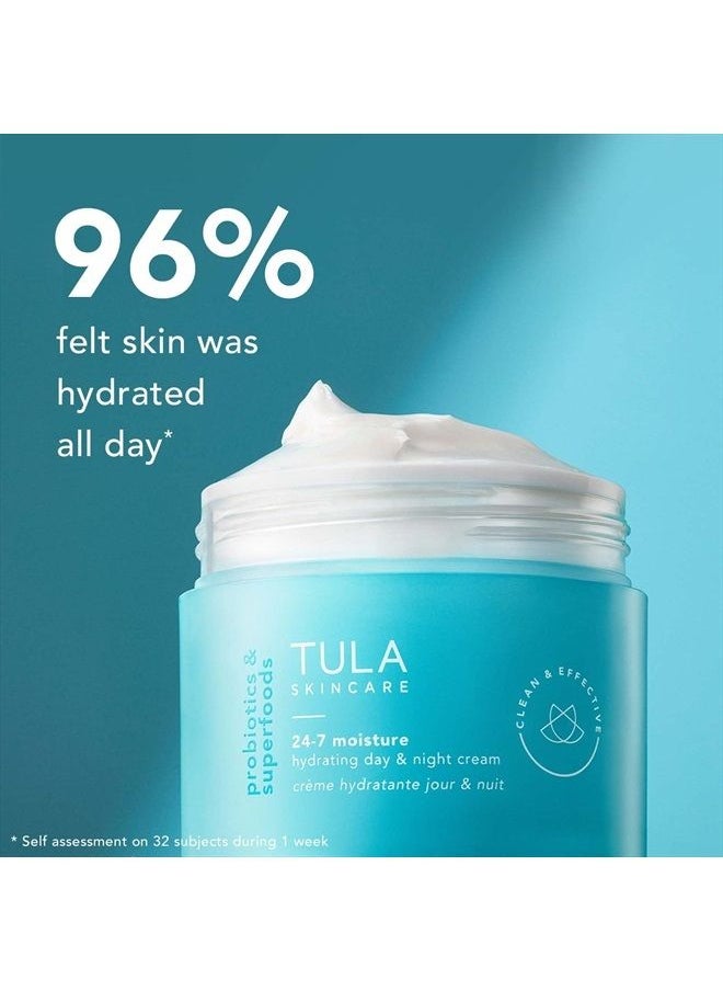 TULA Skin Care 24-7 Moisture Hydrating Day and Night Cream | Moisturizer for Face, Ageless is the New Anti-Aging, Face Cream, Contains Watermelon Fruit and Blueberry Extract | 1.5 oz.  - Image 5