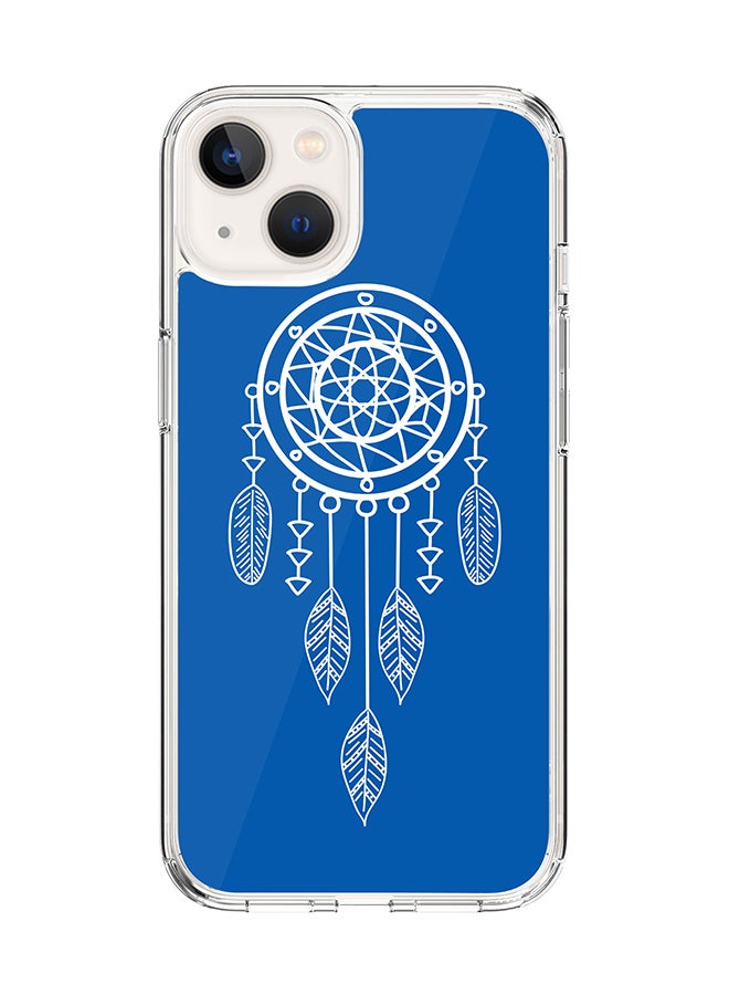 Stylizedd Classic Clear Case for Apple iPhone 14 Plus Case Hybrid Soft Cover Flexible Edges Anti Drop TPU PC Gel Thin Transparent Cover - Dream Catcher Full Print