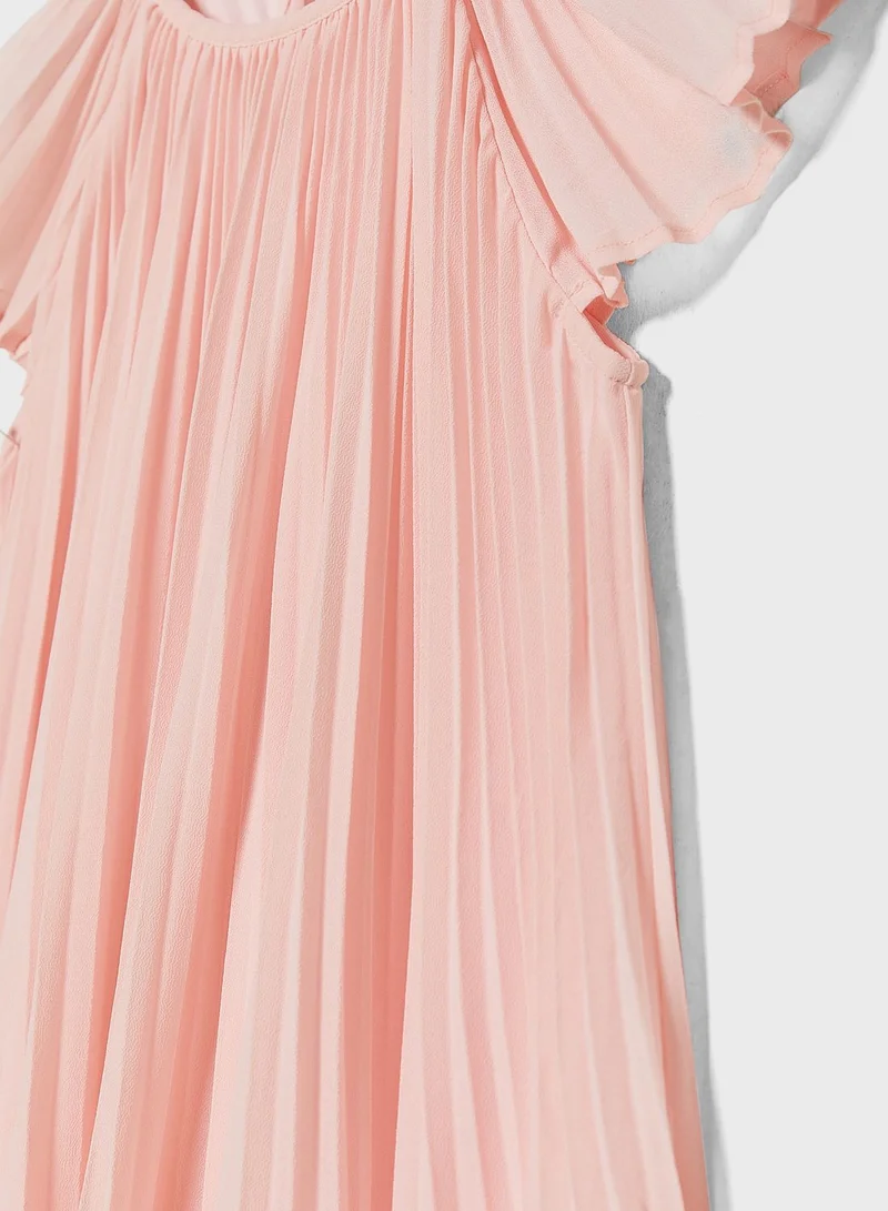 MANGO Kids Pleated Dress
