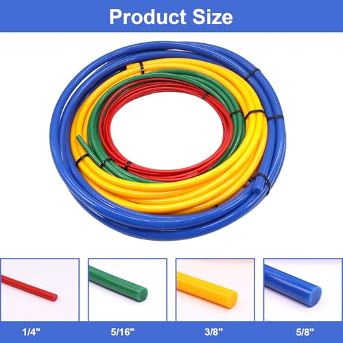 Tnisesm 4Pcs Conditioning Copper Tubing Pipe Extension 4M 14 12 38 58 Builtin Copper Tube Bending Strip Air Conditioning Pipe Bender Kit - Image 3