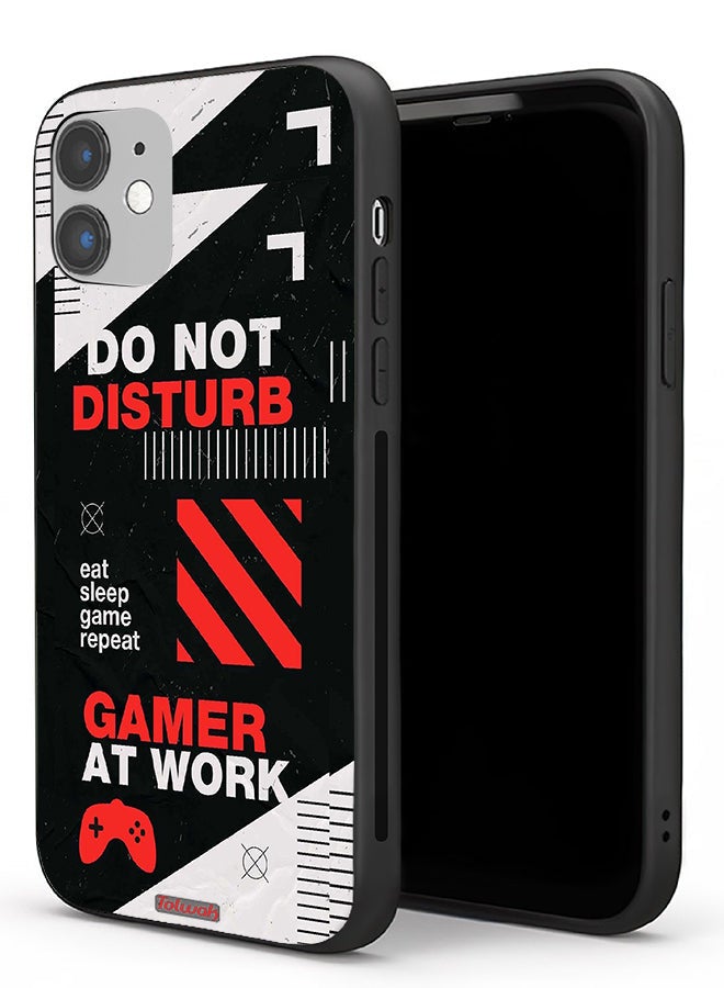 Tolwak Apple iPhone 11 Protective Case Do Not Disturb Gamer At Work - Image 1