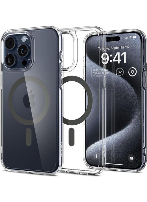 Ultra Hybrid MagFit for iPhone 15 Pro Case Cover with MagSafe - Graphite