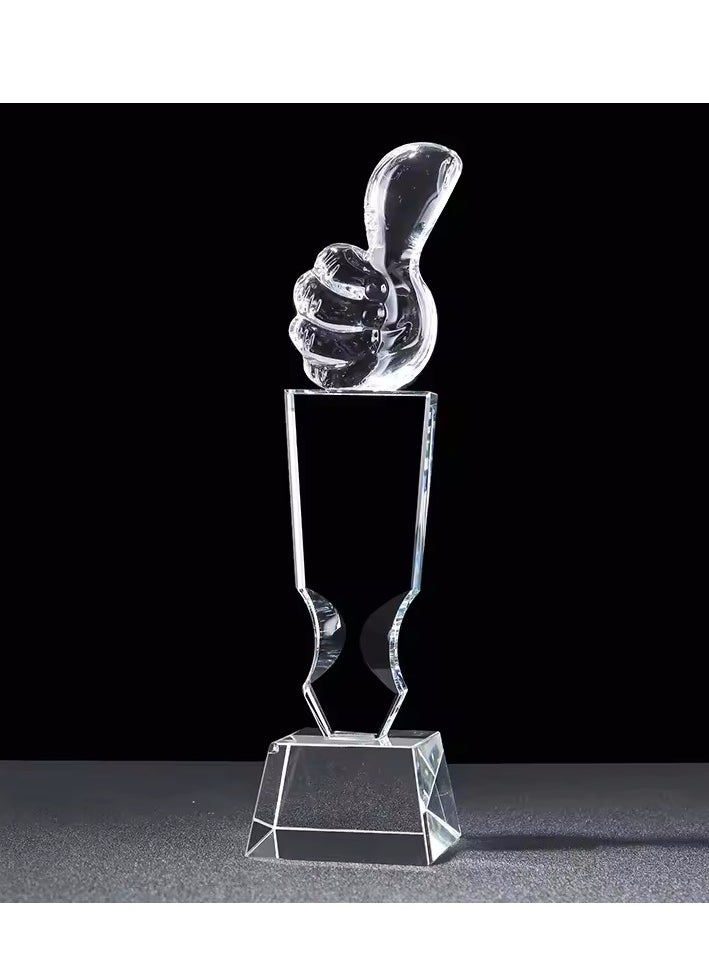 Thumbs Up Crystal Trophy Award - pzsku/Z58EA6C7D806623F2476AZ/45/_/1716988330/30636560-1f8d-44da-a638-6526b54721ea