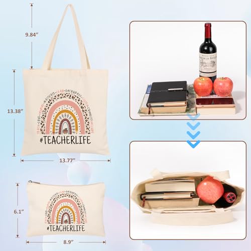 Tecanne Teacher Gifts for Women, Back to School Gift, End of The Year Teacher Gift Box, Thank You Christmas Baskets Gifts for Teachers - Image 5
