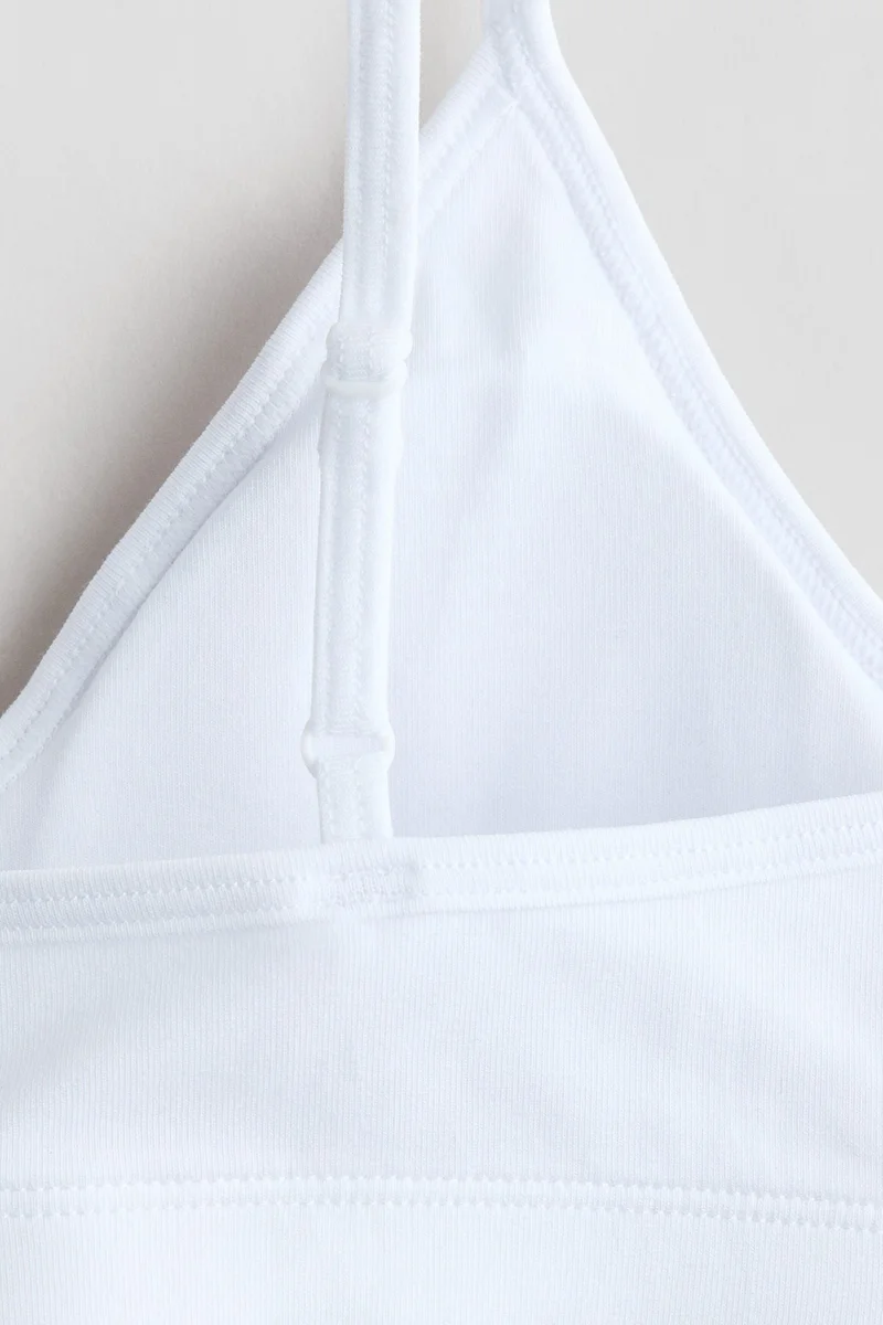 H&M 2-pack padded crop tops