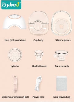 Wearable Breast Pump with 30 PCS Breastmilk Storage Bags, Hands-Free Electric Breast Pump, Portable and Wireless Breast Pump with 4 Modes & 12 Levels, LCD Display, Low Noise - pzsku/Z58EAAC79EAA35CF889F2Z/45/_/1719485409/15d34a64-3b6e-4bf1-b043-bf0957332cc5