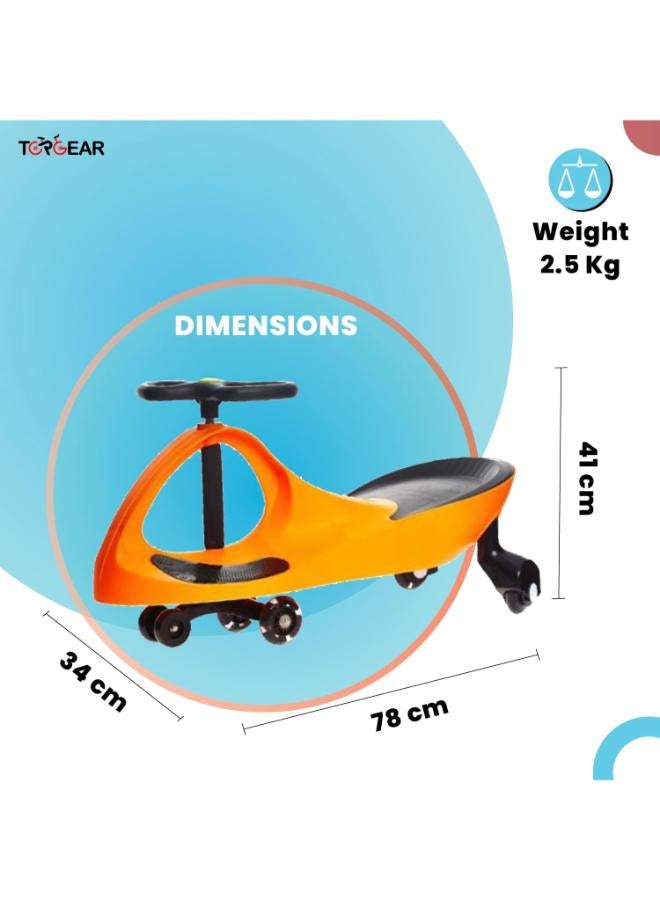 Top Gear TG‑9004 Self‑Propelled Swing Car Ride‑On - Image 4