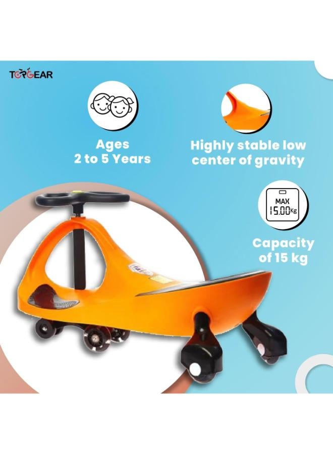 Top Gear TG‑9004 Self‑Propelled Swing Car Ride‑On - Image 3