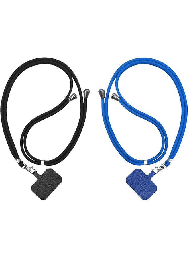 Green Tiger Xspring Cell Phone Lanyard Straps, 2 Pack Crossbody Phone Lanyards with Trigger Snap Hook, Universal Cell Phone Strap Neck Adjustable Wrist Straps for Keys, Wallet, ID Badge, Holder Mobile Phone - Image 1