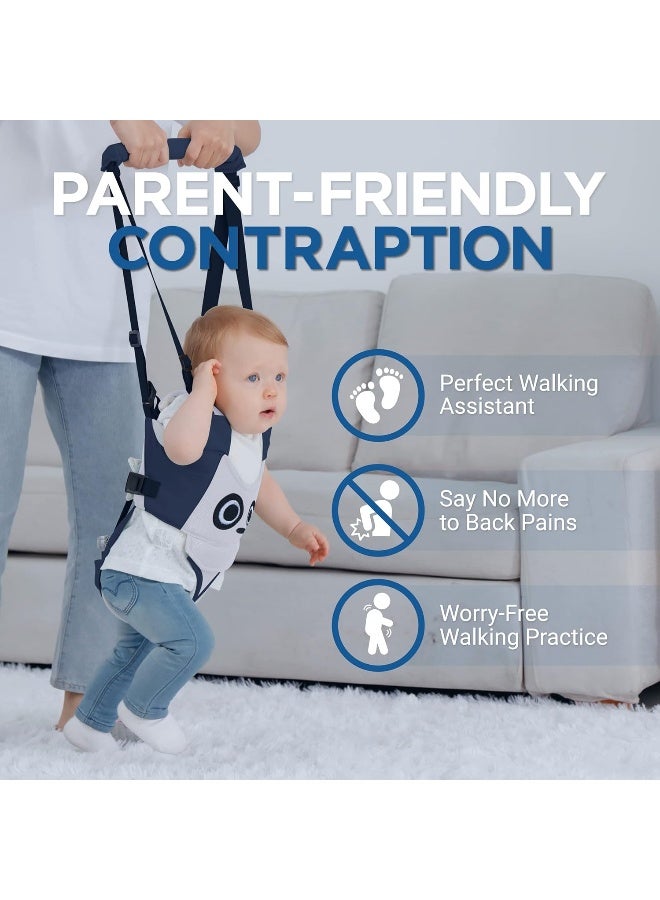 Watolt Baby Walking Harness - Handheld Kids Walker Helper - Toddler Infant Walker Harness Assistant Belt - Help Baby Walk - Child Learning Walk Support Assist Trainer Tool - for 7-24 Month Old (Panda) - Image 3