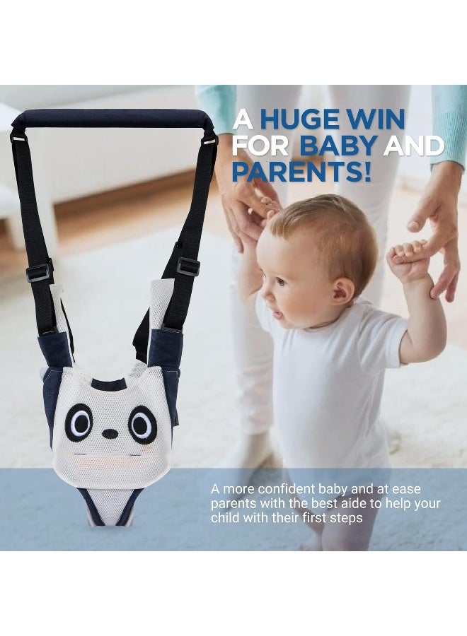 Watolt Baby Walking Harness - Handheld Kids Walker Helper - Toddler Infant Walker Harness Assistant Belt - Help Baby Walk - Child Learning Walk Support Assist Trainer Tool - for 7-24 Month Old (Panda) - Image 5