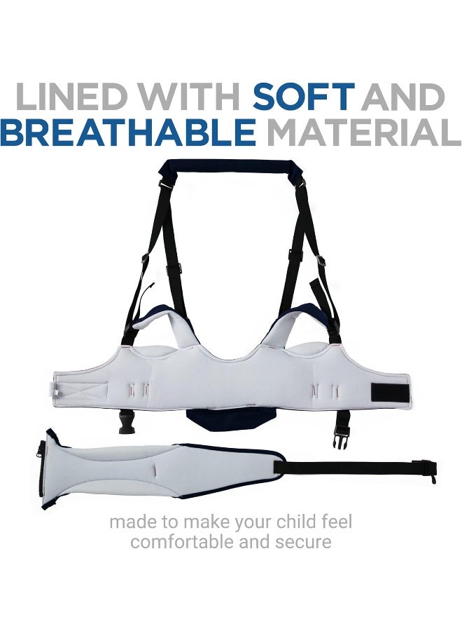 Watolt Baby Walking Harness - Handheld Kids Walker Helper - Toddler Infant Walker Harness Assistant Belt - Help Baby Walk - Child Learning Walk Support Assist Trainer Tool - for 7-24 Month Old (Panda) - Image 4