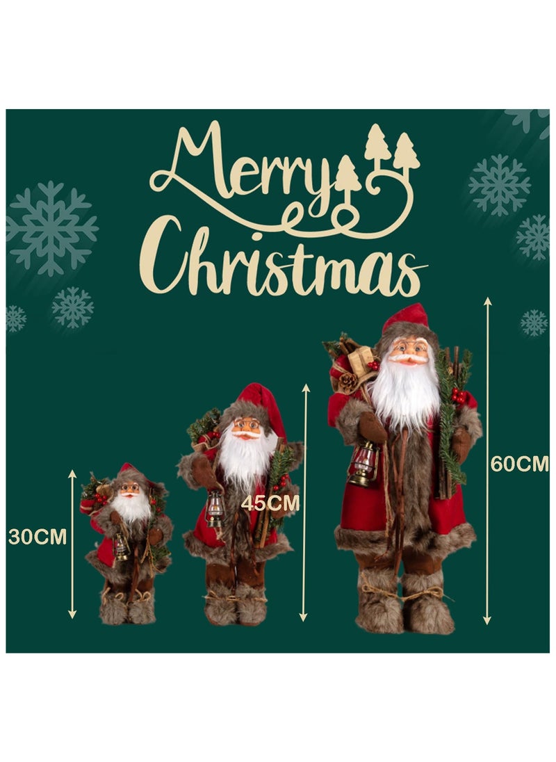 Christmas Santa Figurines,Hand Crafted Traditional Santa Claus Doll Chritsmas Decoration for Home Office Table Xmas Party Ornament Gift - pzsku/Z58EB1D256205BDD6CA34Z/45/_/1730450564/cf0900bc-8e2e-433d-8c4c-a78a316da3b2