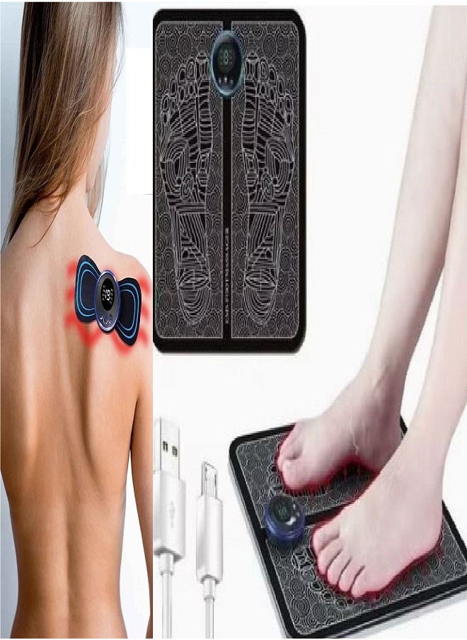 ZEESQUARE - EMS Foot & Mini Massager 2 in 1 Bundle - Image 1