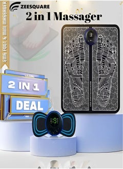 EMS Foot & Mini Massager 2 in 1 Bundle