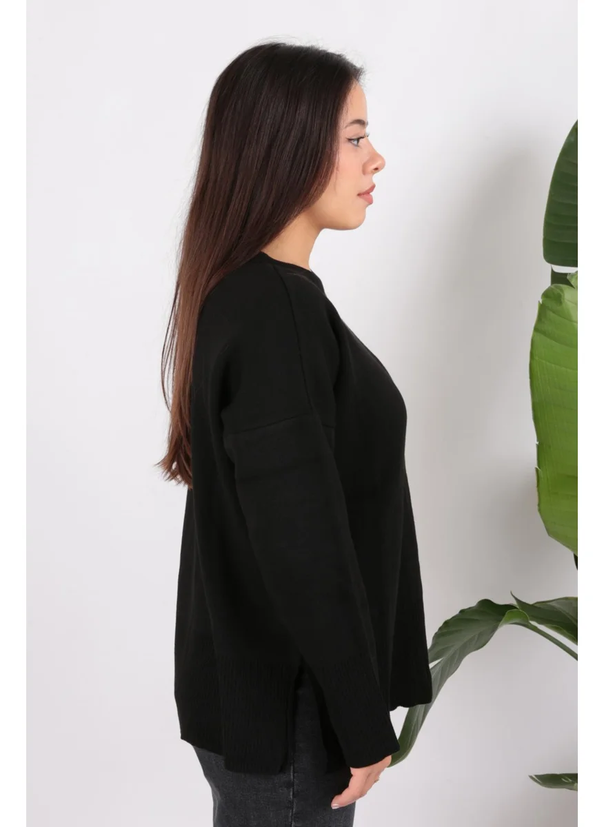 فاشن فريندز 24K0263K1 Women's Crew Neck Tunic