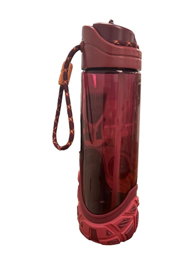 Cool Gear Water Bottle Treadz Sipper 24 Oz Burgandyleak Proof , Cool Gear , Cool Gear  For Gym, Cool Gear  For Travel, Trendy Hydration Bottle, Reusable Bottle, Cool Gear  For Kids, Cool Gear Saudi - Image 3