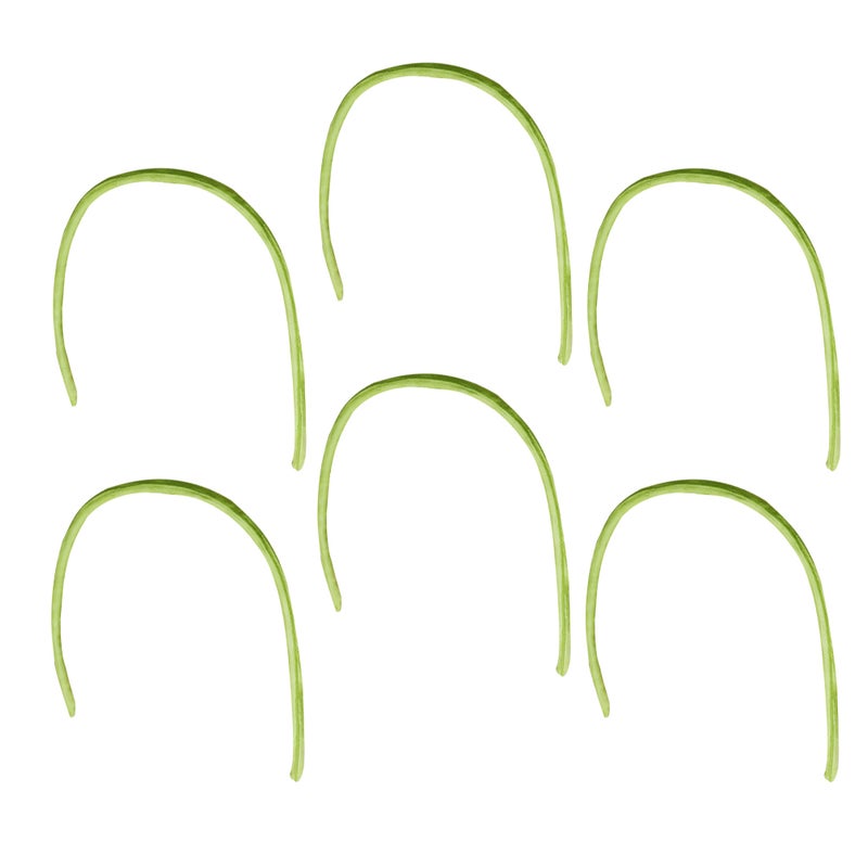 6pcs Simulated Food Props Pre School Desktop Decor Soybeans Veggies Artificial Food Toys - Image 1