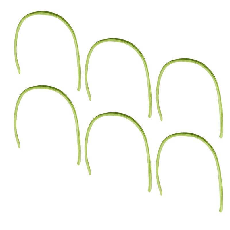 6pcs Simulated Food Props Pre School Desktop Decor Soybeans Veggies Artificial Food Toys - Image 2