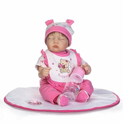 Pedolltree Reborn Baby Dolls Outfit Clothes Accessories for Newborn Baby Girl Dolls Matching Clothing 1618 Inches - Image 5