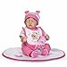 Pedolltree Reborn Baby Dolls Outfit Clothes Accessories for Newborn Baby Girl Dolls Matching Clothing 1618 Inches - Image 4