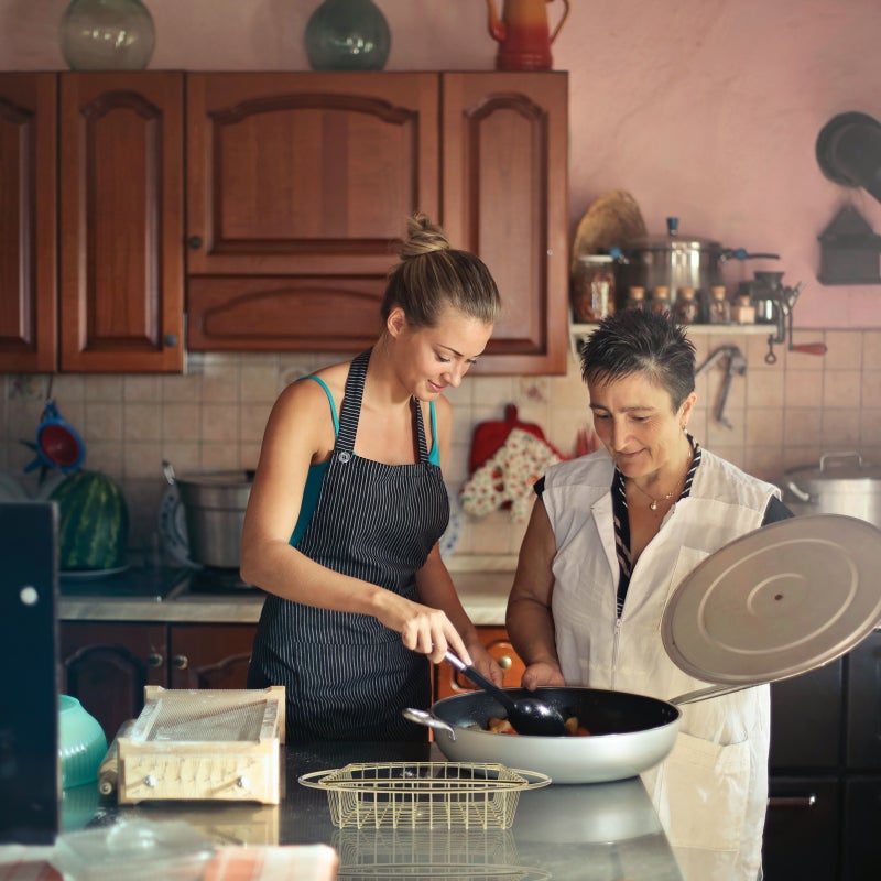 🏠 سلة تقديم البطاطس المقلية من الستانلس ستيل ذهبية مقاومة للماء للاستخدام المنزلي مقاس ٢٠ ٢٠ ٤٥ سنتيمتر قطعة واحدة - Image 4