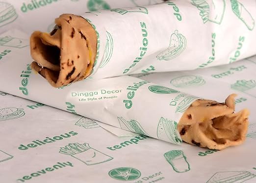 Radiant Food Wrapping Paper, Re-heatable Non Stick Paper,Premium Non-Stick Butter Wrapping Paper White, 28 cm x 50 m Roll (50 mtr) - Image 3