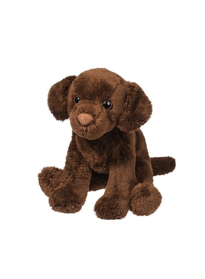 Douglas Finn Chocolate Lab Dog Plush Stuffed Animal - Image 1