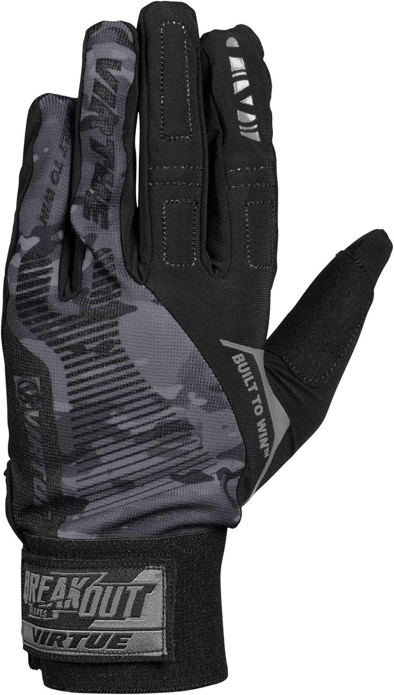 VIRTUE Breakout Gloves - Multi-Sport Ripstop Full Finger Paintball Gloves - Image 1