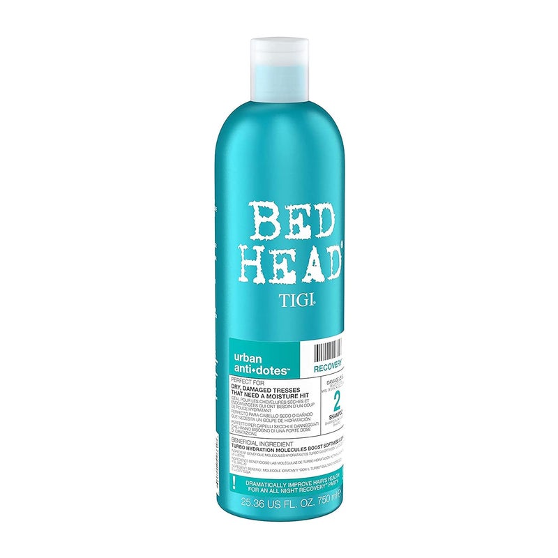 TIGI Bed Head by TIGI Urban Antidotes Recovery Shampoo and Conditioner Set for Dry Damaged Hair 2536 fl oz 2 Count - Image 3