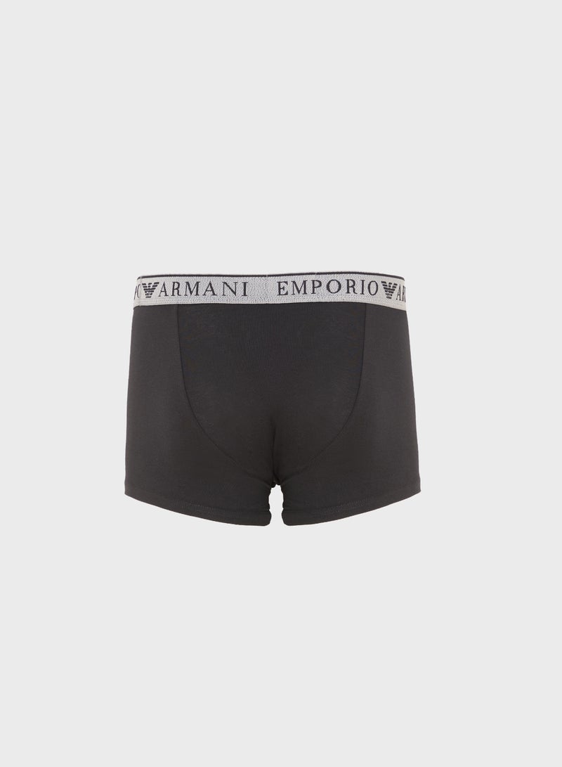 EMPORIO ARMANI 2 Pack Of Logo Boxers - Image 5