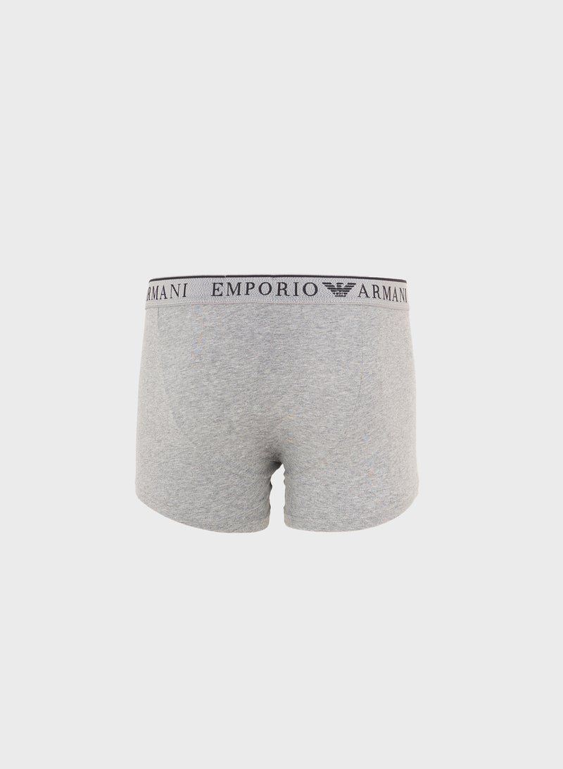 EMPORIO ARMANI 2 Pack Of Logo Boxers - Image 3