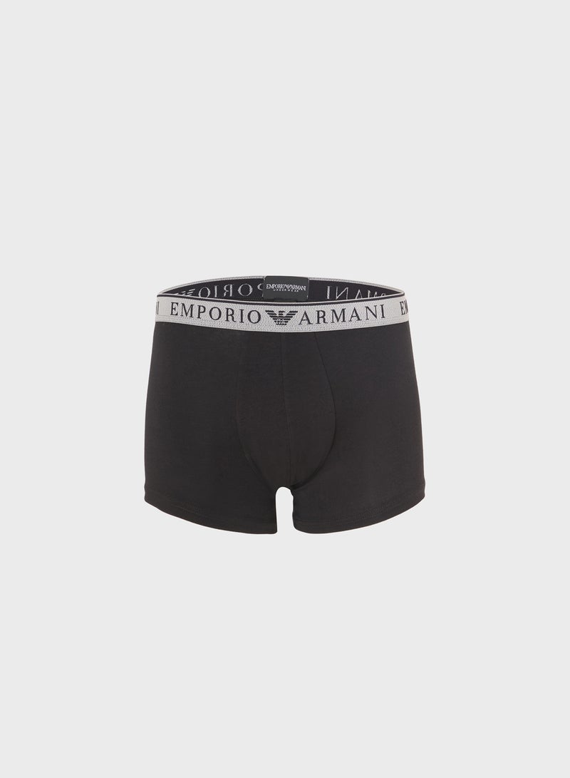 EMPORIO ARMANI 2 Pack Of Logo Boxers - Image 4