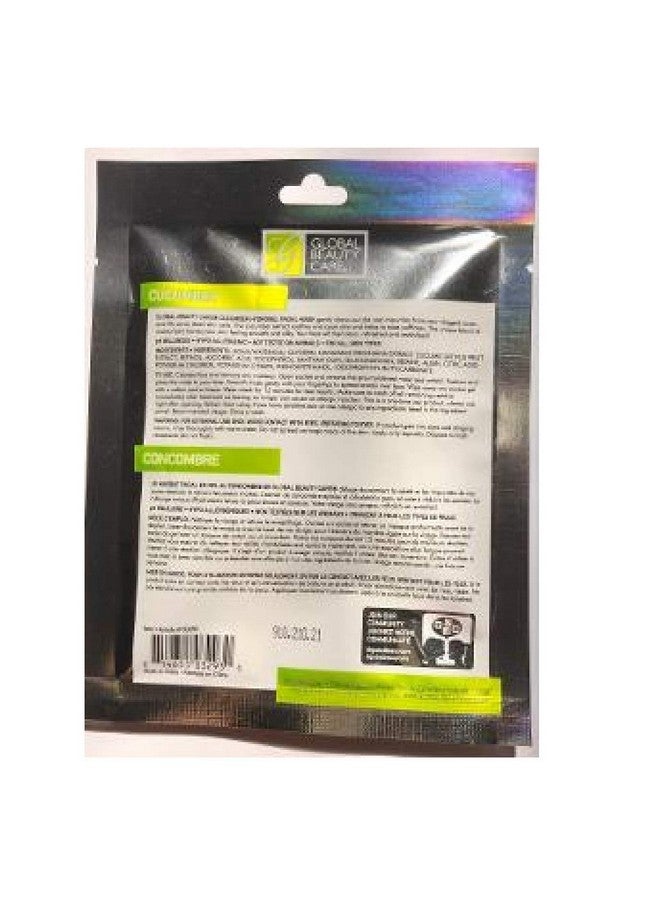 Global Beauty Care Pore Cucumber Hydrogel Face Mask With Vitamins A C E  - Image 2