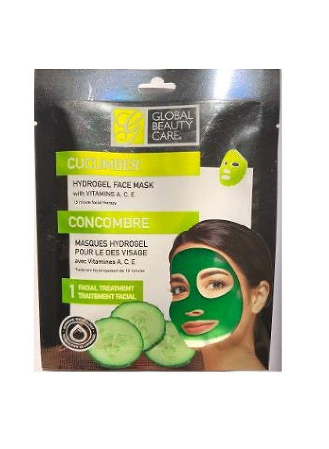 Global Beauty Care Pore Cucumber Hydrogel Face Mask With Vitamins A C E  - Image 1